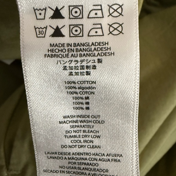 NWT Michael Kors Sage Green Cargo Shorts - Picture 8 of 8